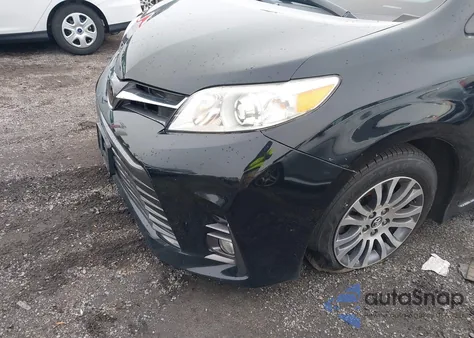 2018 Toyota Sienna Xle from USA, damaged, VIN 5TDYZ3DC0JS924709